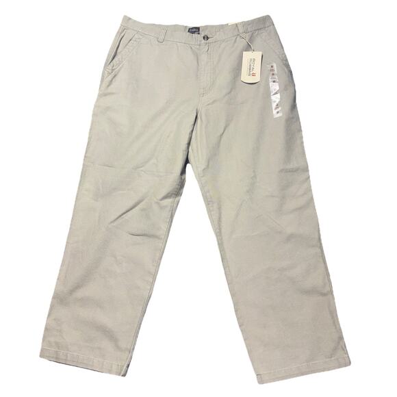 Royal Robbins Men's Outdoor Fishing Hiking Pants 100% Cotton 40x32 NWT Khaki New - Picture 1 of 9